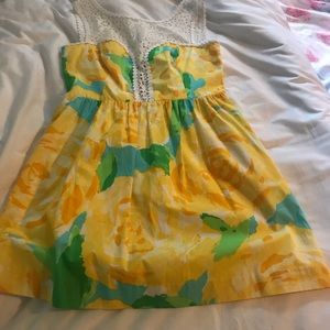Raegan dress size 8 yellow first impressions